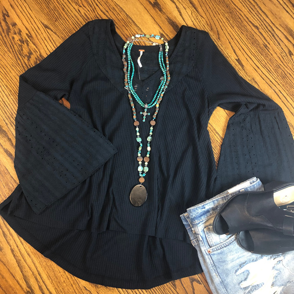 Free People Parisian Nights Top Size Small - Picture 2 of 8